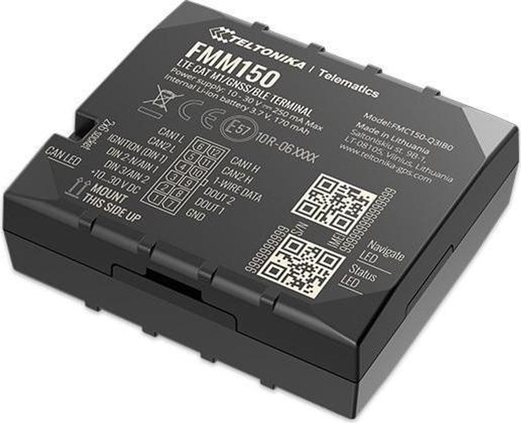 FMM150 - 4G Kat. M1 GNSS/GSM/Bluetooth-Tracker mit integriertem CAN-Adapter