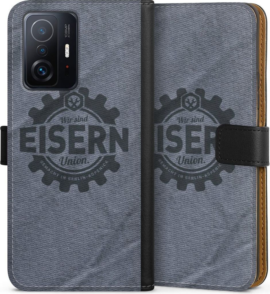 DeinDesign Klapphülle für Xiaomi 11T 5G Handytasche Lederhülle Tasche 1. FC Union Berlin FCU Offizielles Lizenzprodukt