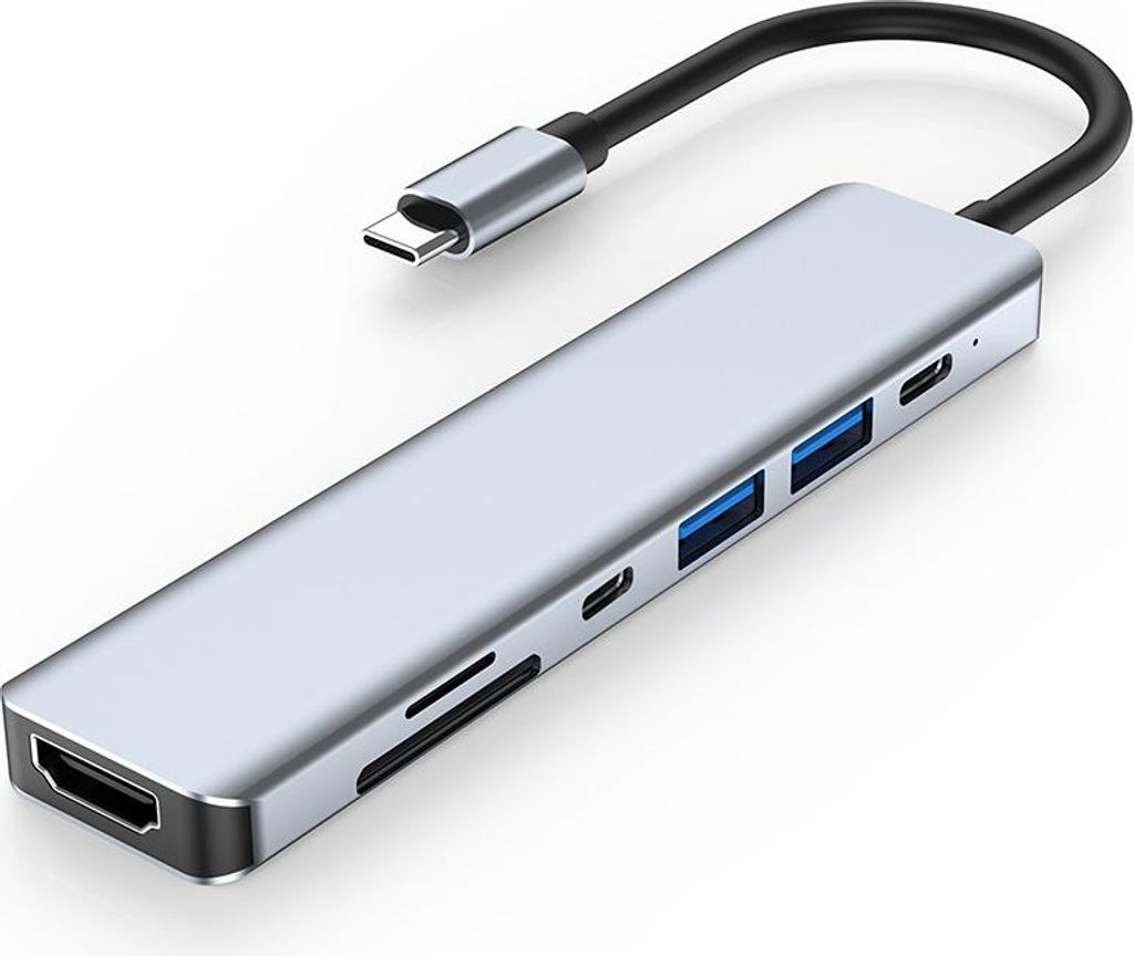 INF 7-in-1 USB-C Hub: Erweitern Sie Ihre Konnektivität mit Leichtigkeit