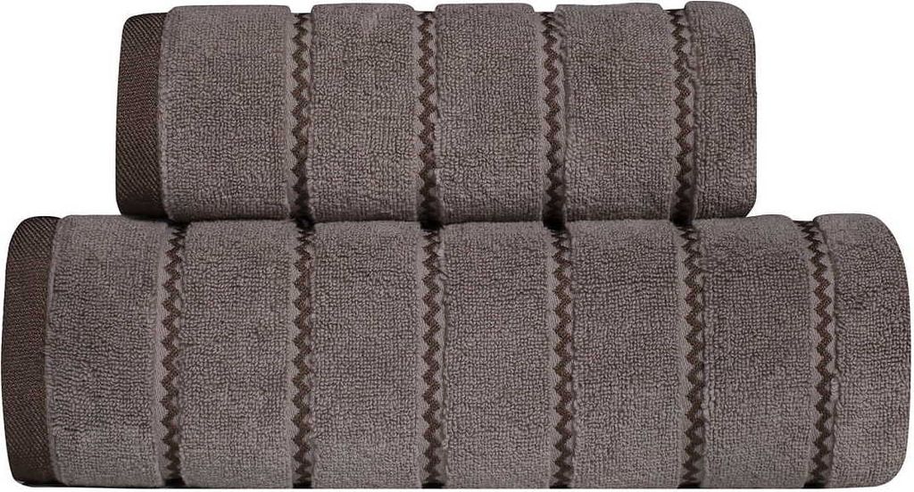 Handtuch, Badetuch, dick, flauschig, Oskar 50x90 Braun
