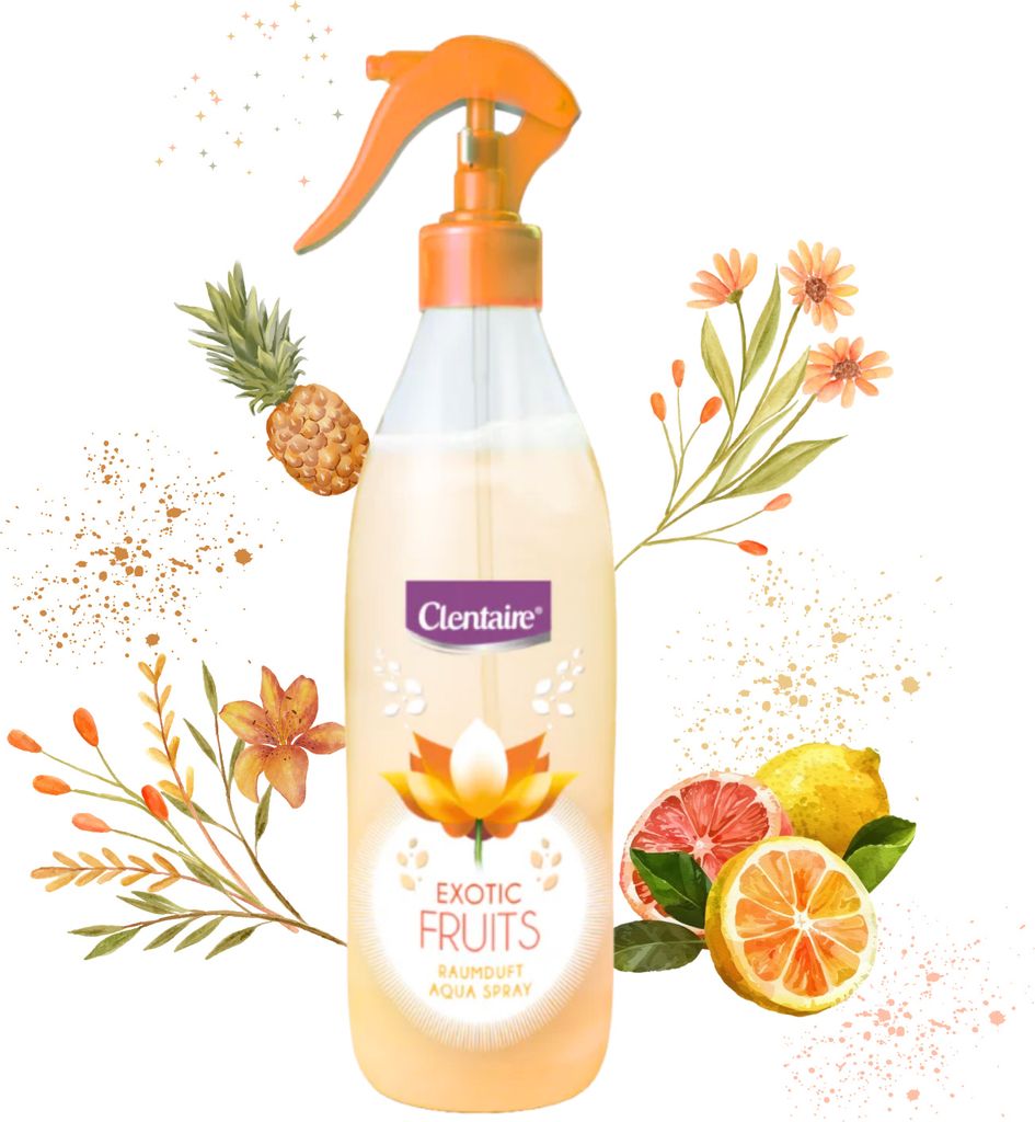 CLENTAIRE Lufterfrischer & Textilerfrischer Exotic Fruits 1 Produktbild 