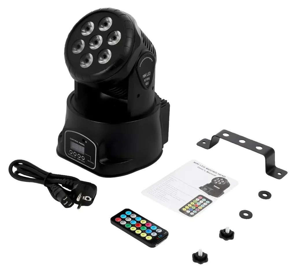 Projecteur à tête mobile 105W pour animation de mariage et club privé