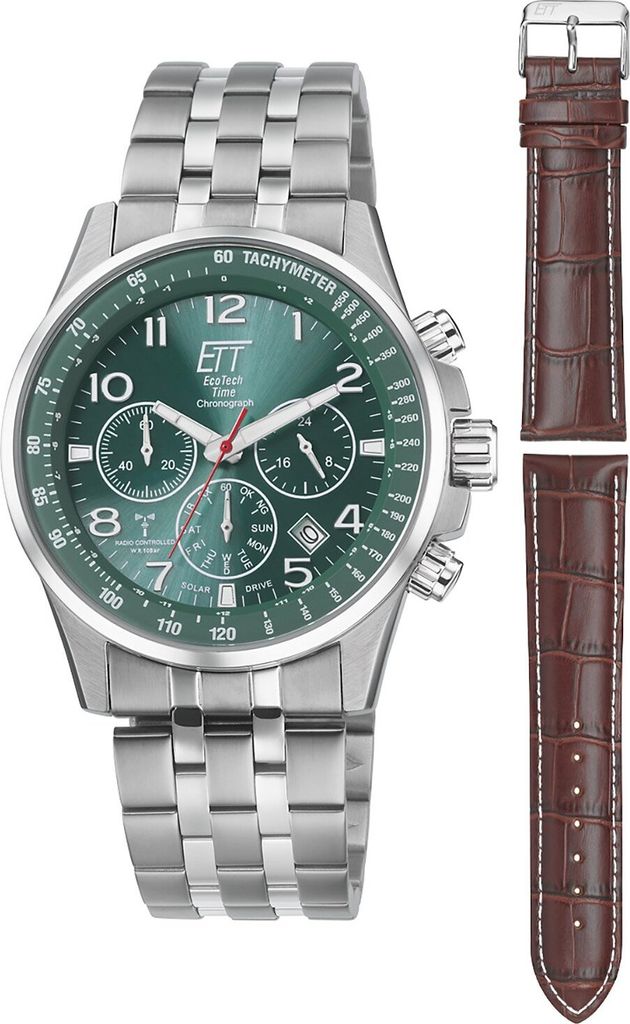 Eco Tech Time Professional Chronograph EGS-11611-82MS Herrenchronograph Mit Wechselband