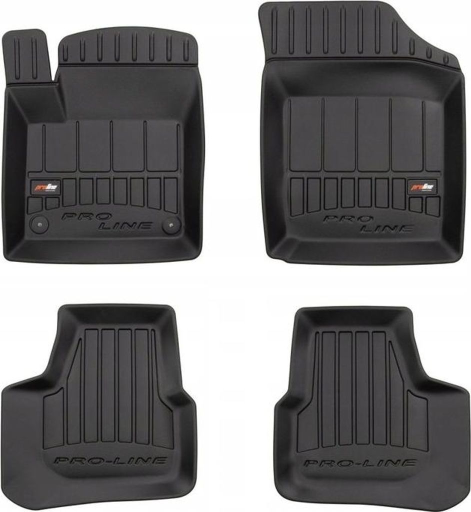 Gummimatten und Fußmatten Skoda Citigo 2011-2019 3D Mulde