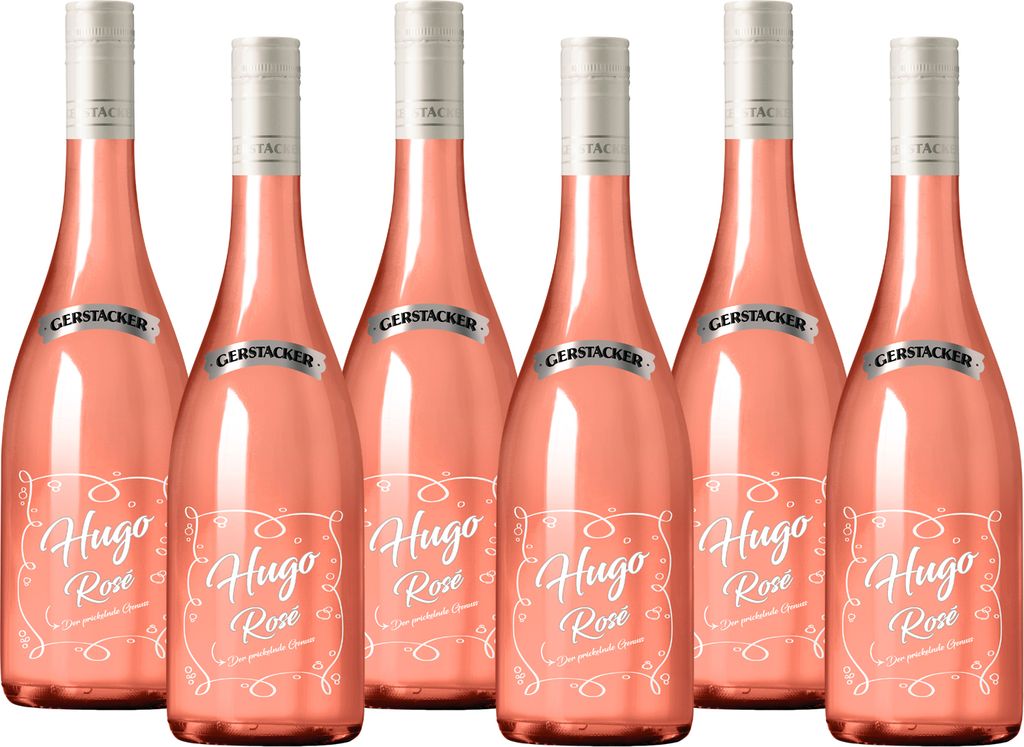 Gerstacker Hugo Rosé (6 x 0,75 l) Produktbild 