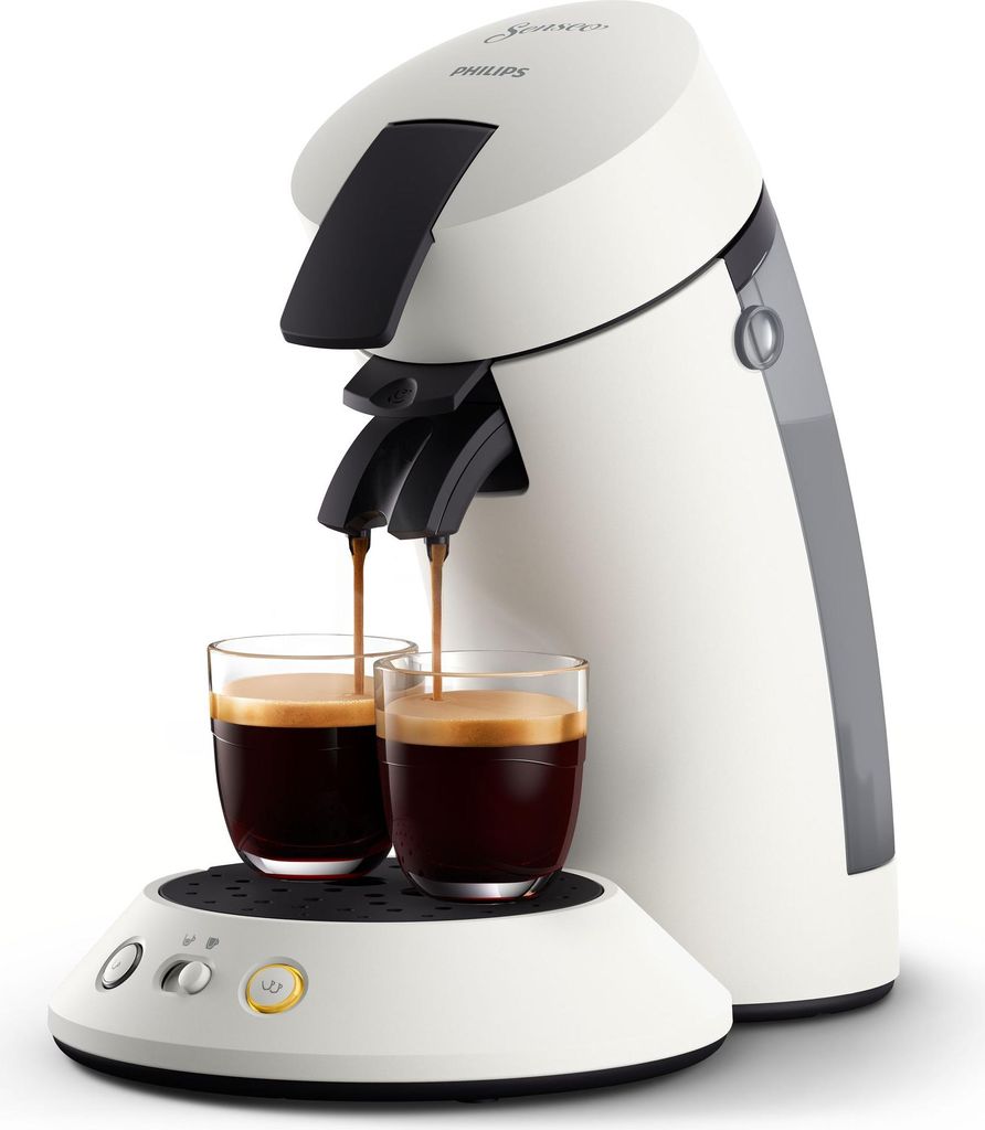 Philips Senseo Original Plus Kaffee Pad MaschineWeiß (CSA210/10)