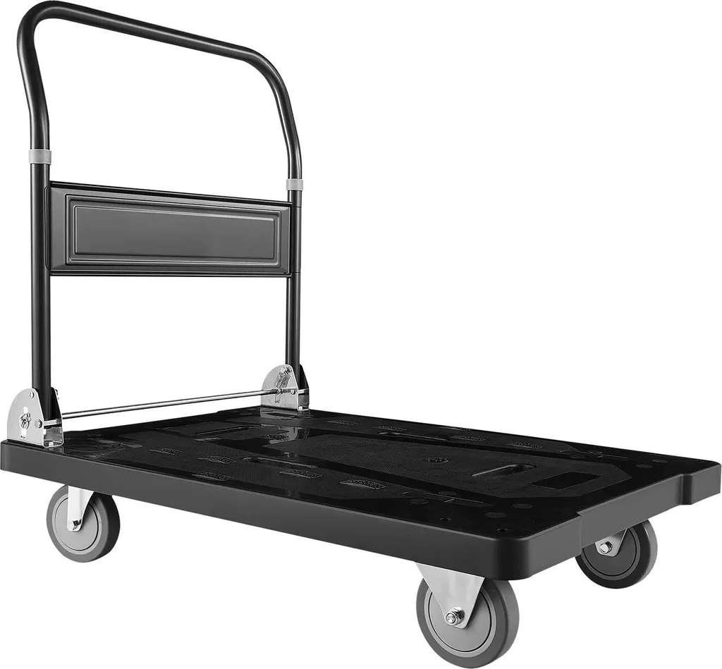 Chariot de transport pliable avec roues pivotantes - Charge max 450kg