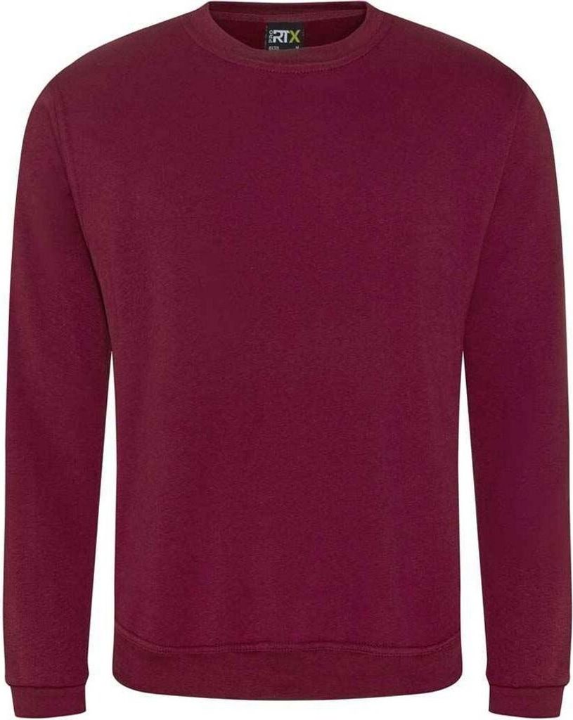 PRORTX - "Pro" Sweatshirt für Herren/Damen Uni PC5476 (S) (Burgunderrot)