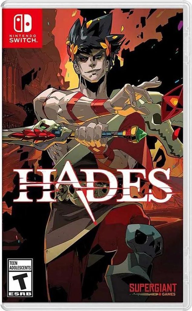Supergiant Games Hades, Nintendo Switch, T (Jugendliche), Produktbild 