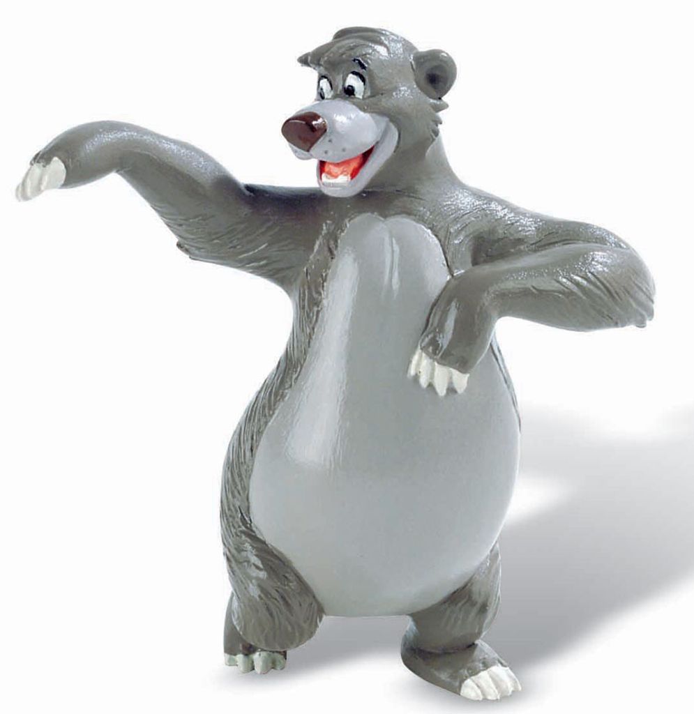 Bullyland Il Libro della Giungla figura Baloo 8 cm Immagine del prodotto 