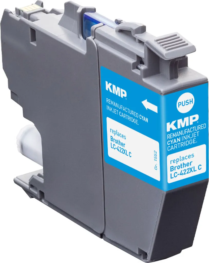Stampa come un Pro! Cartuccia KMP Ciano LC422XLC per Brother MFC