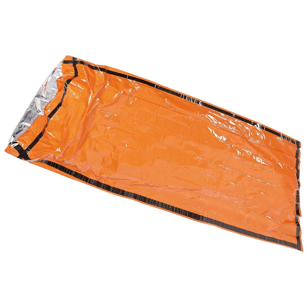 Fox Outdoor Notfall-Biwaksack, orange, einseitig Produktbild 