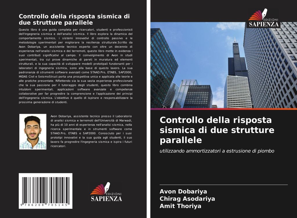Controllo della risposta sismica di due strutture parallele