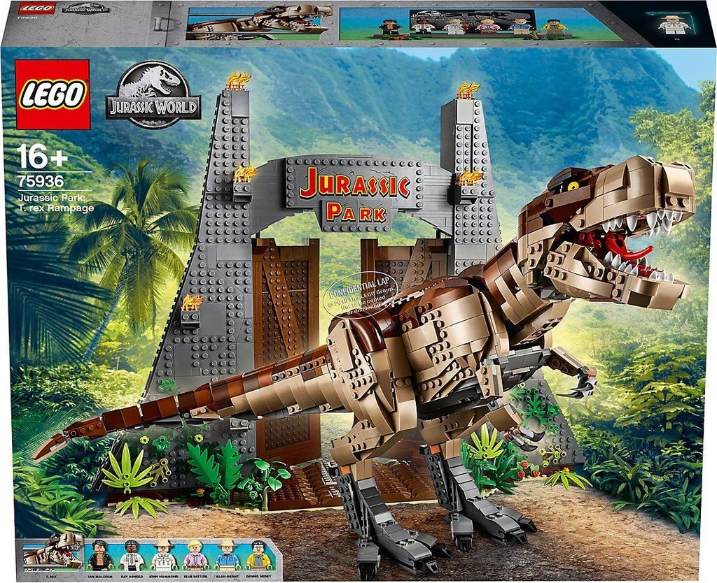 LEGO Jurassic World T. rex Rampage, Sada na stavění, 16 Obrázek produktu 
