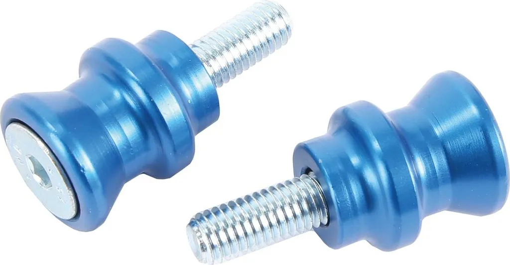 Diabolos anti-glissement Bike Lift M8 bleu pour levage moto sécurisé