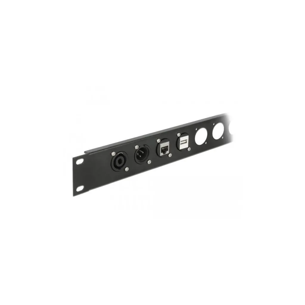 Delock 87820 Modulo VGA Maschio Tipo D - Zinco Nero per Modding Case