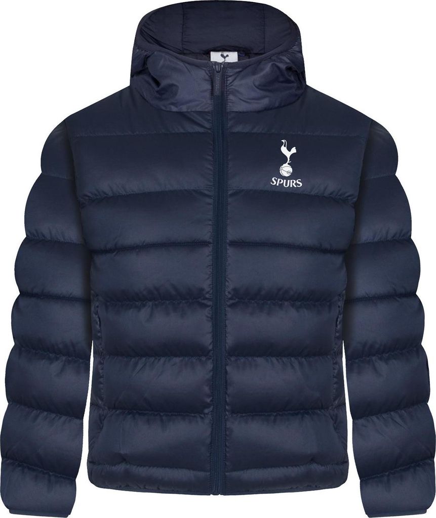 Tottenham Hotspur FC - Jacke für Jungen, Gesteppt GF285 (152-158) (Blau)