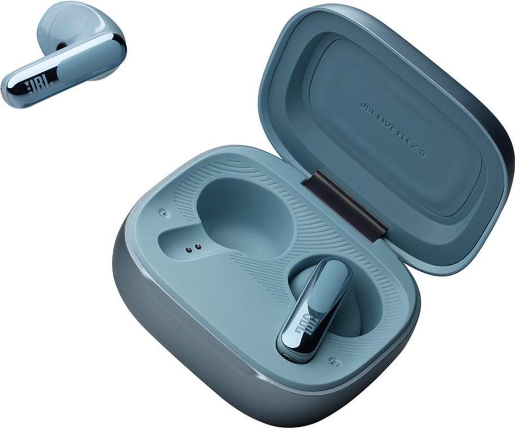 Auriculares inalámbricos JBL Live Flex 3, color azul, Imagen del producto 