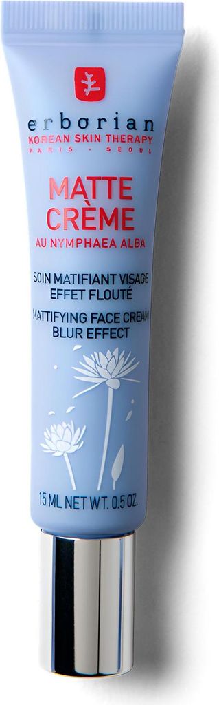 Erborian Matte Crème - Mattifying Face Primer with Blur Effect - All Skin Type 15 ml (1er Pack)