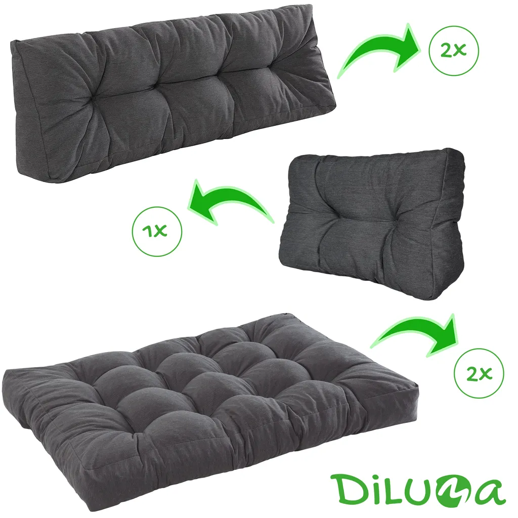 DILUMA | Palettenkissen Set Comfort 5-Teilig | Kaufland.de