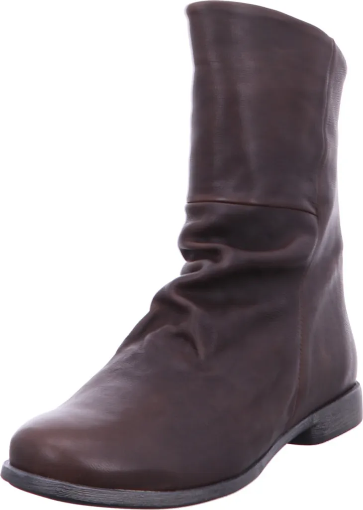 Think AGRAT Espresso 40 - Bottines en cuir souple avec semelle amovible