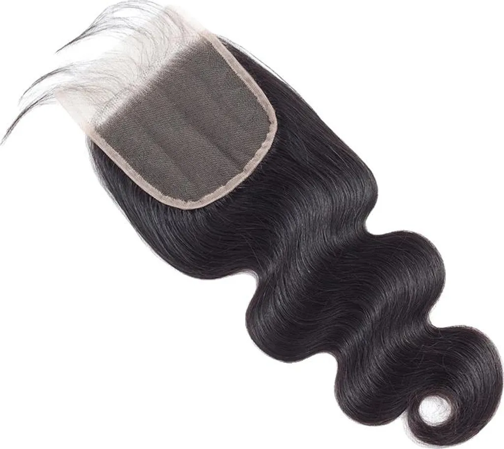 Lace Closure 4x4 Nur-a lisse de 24 pouces pour tissage naturel chic