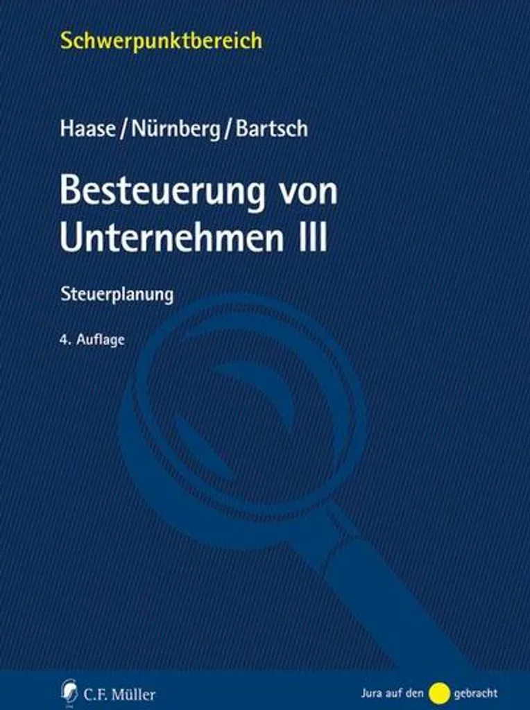 Manuel de Droit Fiscal Besteuerung von Unternehmen III Broché en Allemand