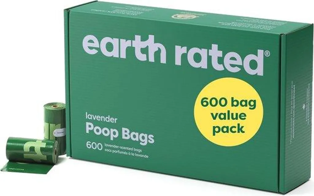 Sacs à crottes pour chiens anti-fuite et anti-odeur lavande 600 pcs