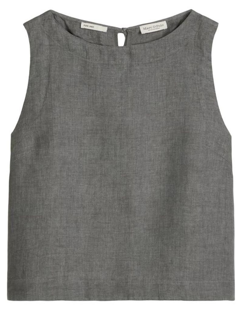Marc OŽPolo Casual (318) Woven Blouses Sleeveless Slate Grey Melange Slate Grey Melange 42