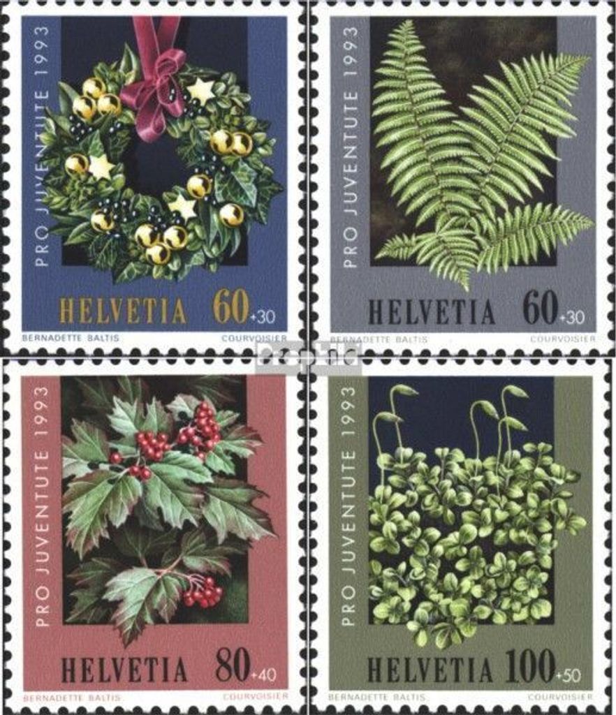 Briefmarken Schweiz 1993 Mi 1512-1515 (kompl.Ausg.) gestempelt Pro Juventute