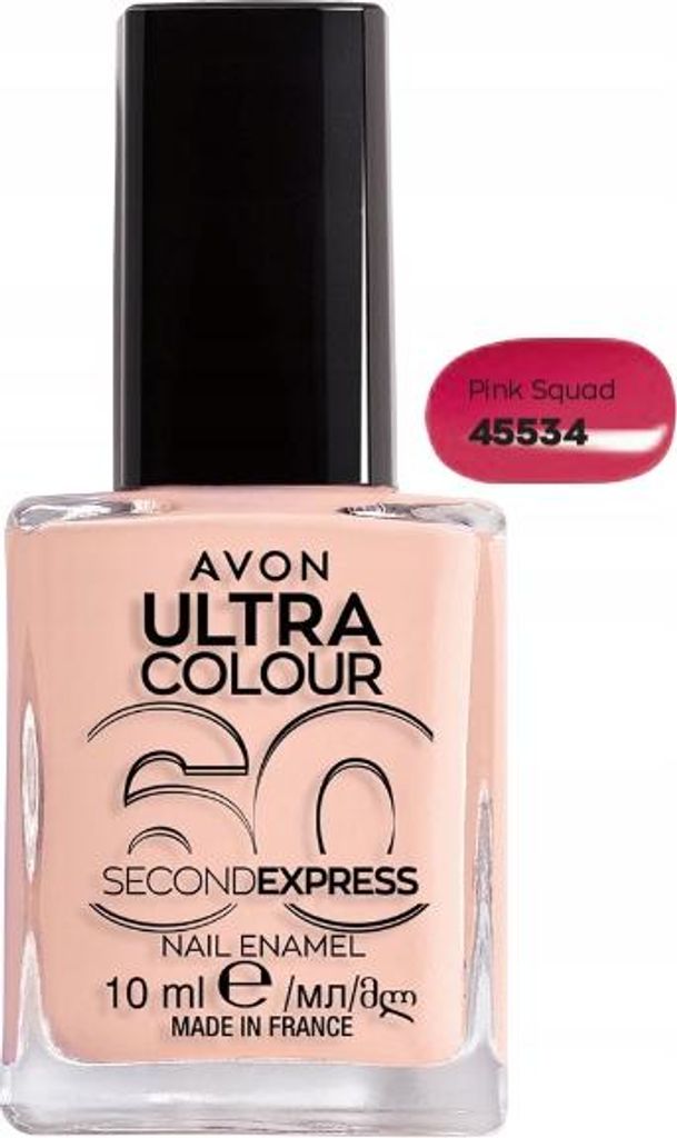 AVON Schnelltrocknender Pink Squad Nagellack