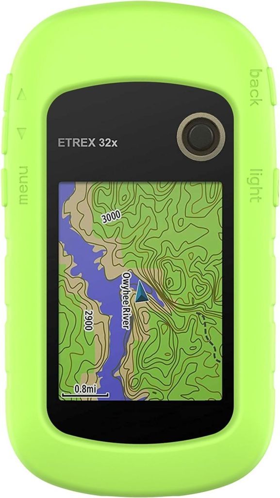 subtel Schutzhülle kompatibel mit Garmin eTrex 10 20 20x 22x 30 30x 32x Silikonhülle - Schutz Tasche Silikon Hülle, Fahrrad Navi Case - GPS Cove...