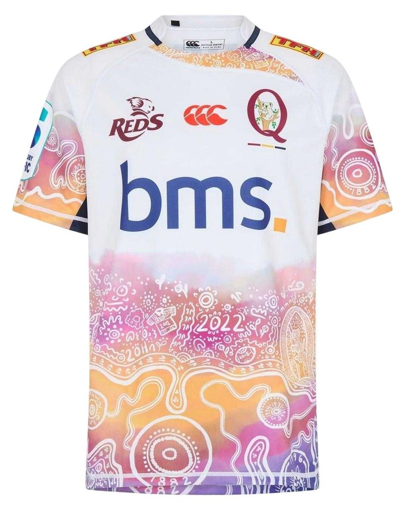 Canterbury - "Indigenous" Rugby-Shirt für Herren/Damen Uni, Regulär GT25035 (L) (Marine)