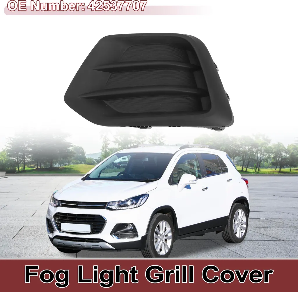 Couvercle de Feu Antibrouillard Avant Gauche pour Chevrolet Trax Noir