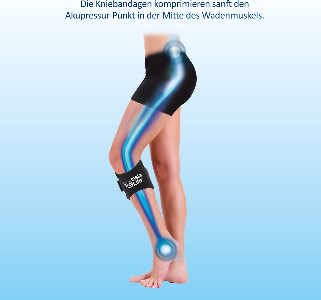 Genius Insta Life Kniebandage 1-tlg. für Damen Herren mit Produktbild 4