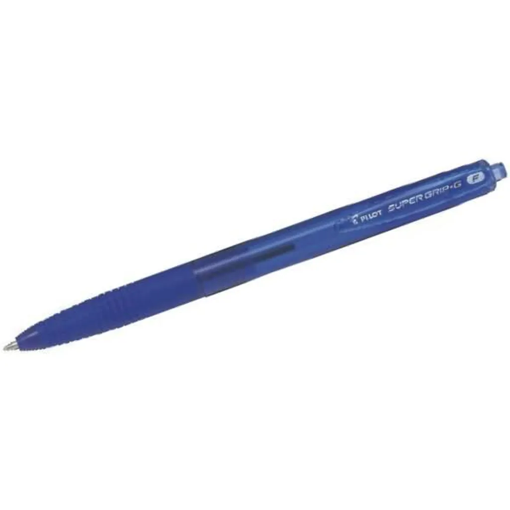 Pilot Super Grip G Blu: Penna a Sfera Retrattile Ergonomica 1.0mm