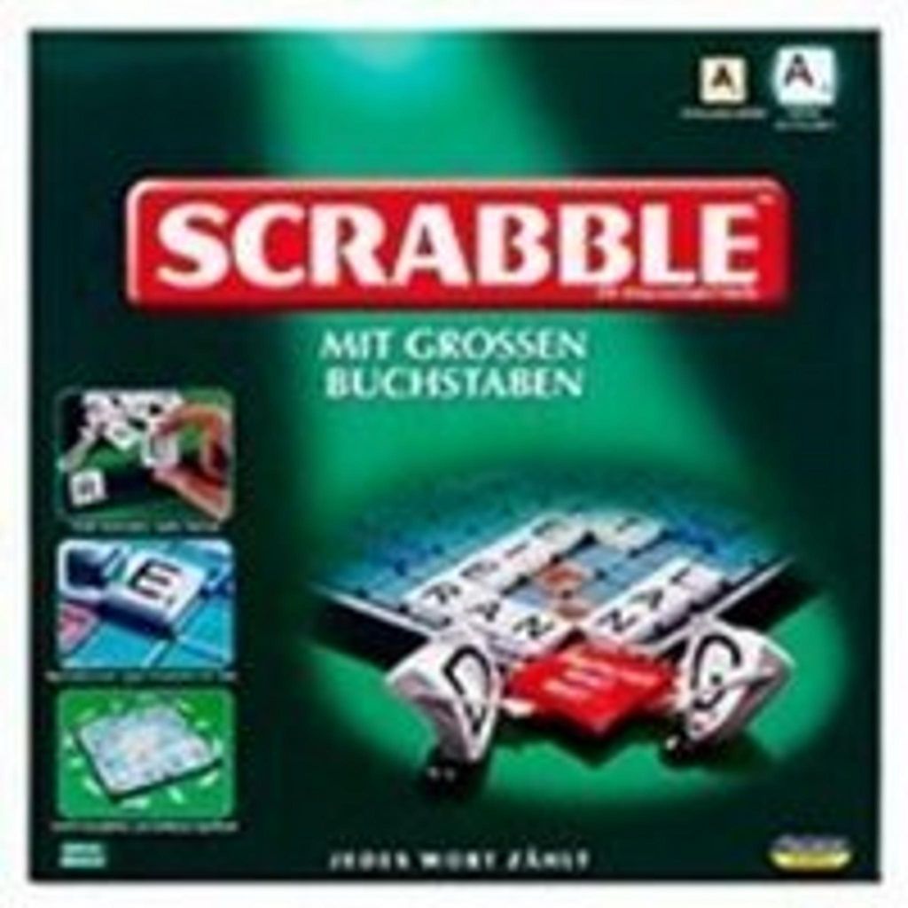 Scrabble mit großen Buchstaben Produktbild 