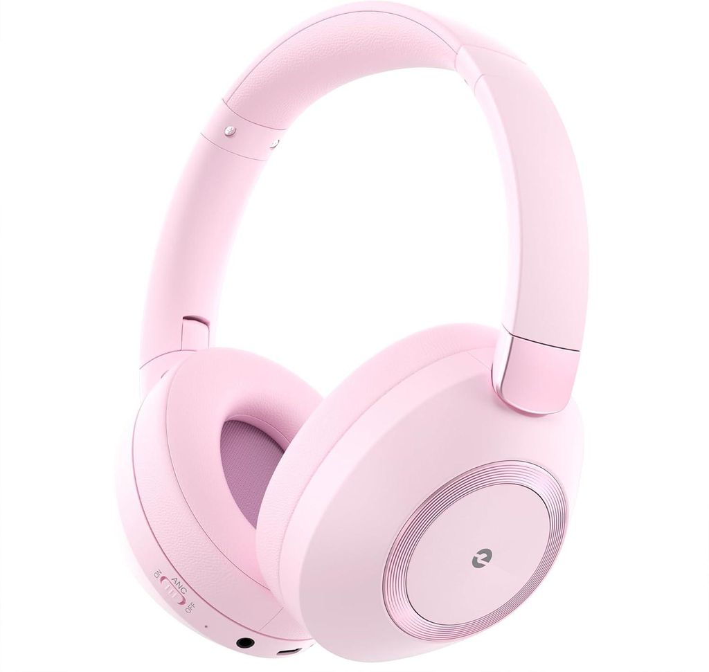 Wireless Over-Ear Bluetooth Headphones mit ANC, 100h Akku, Hi-Res Audio, Deep Bass, faltbar und komfortabel