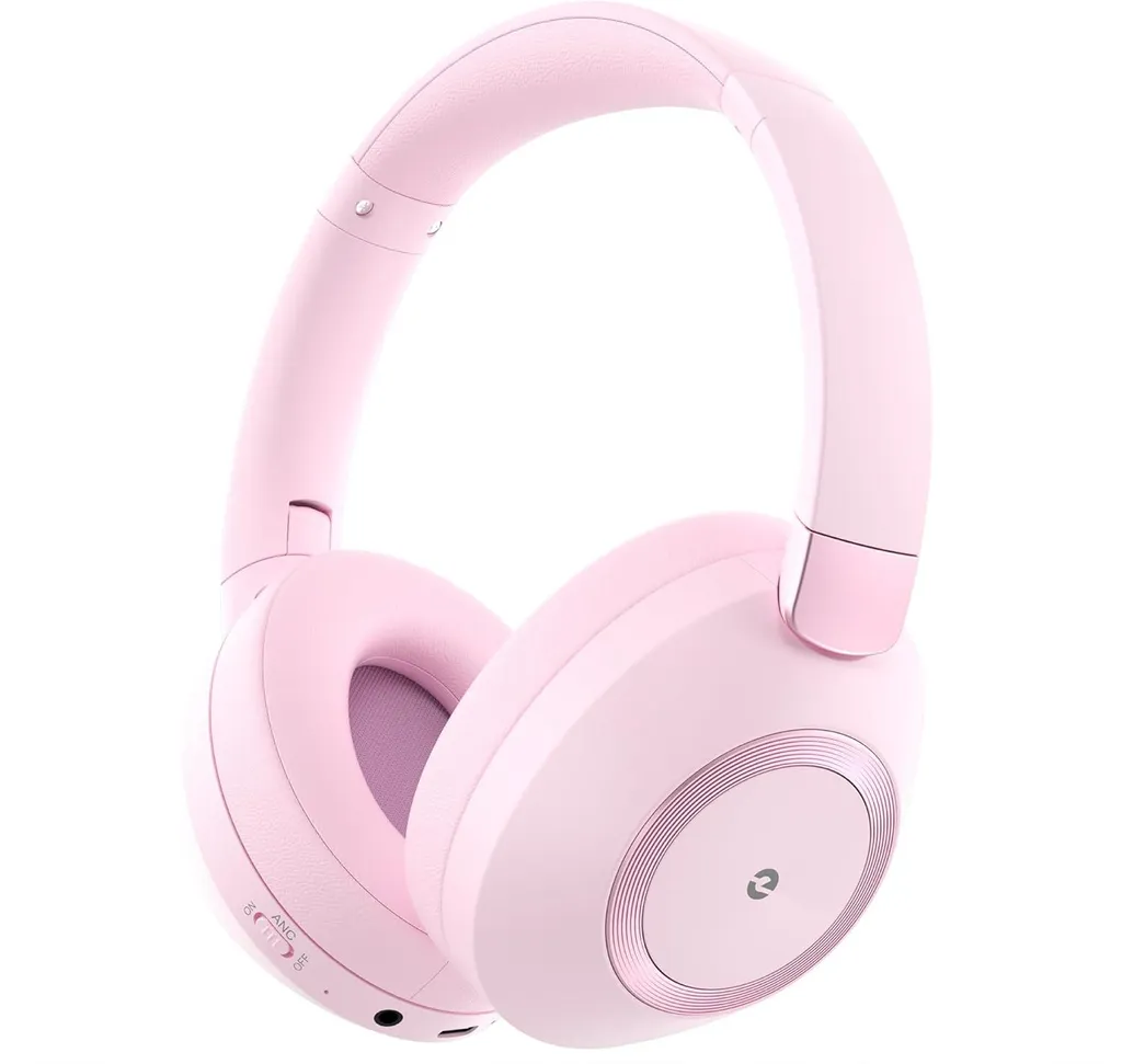 Wireless Over-Ear Bluetooth Headphones mit ANC, 100h Akku, Hi-Res Audio, Deep Bass, faltbar und komfortabel