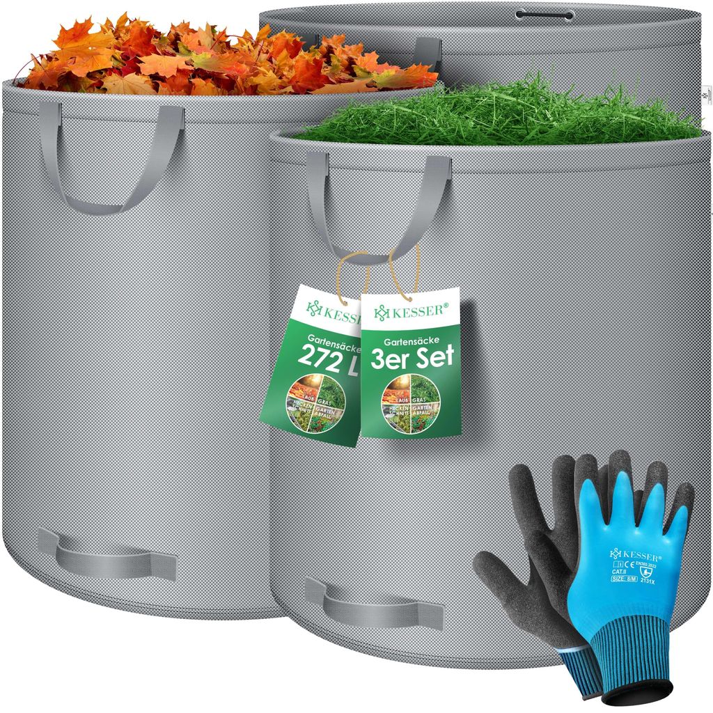 KESSER® Gartensack Set Laubsack Gartenabfallsack inkl. Produktbild 