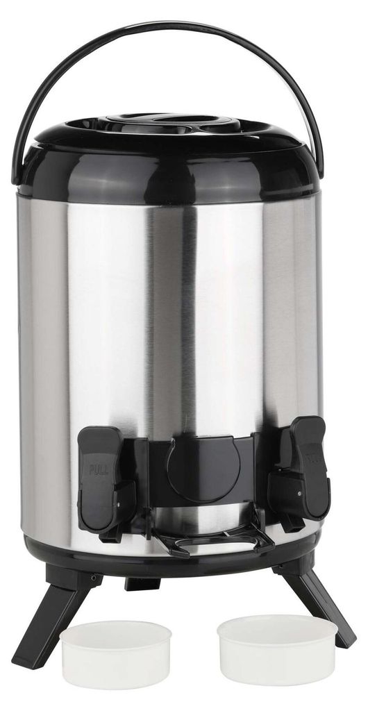 HI Thermo-Getränkespender 9 L 23 cm Silbern Produktbild 