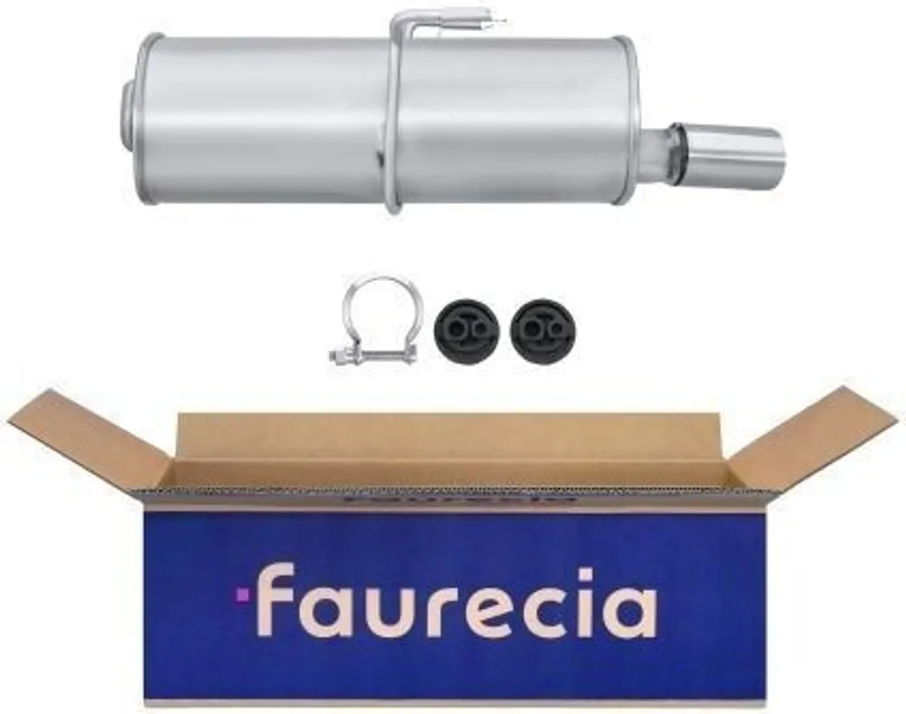Silencieux Arrière HELLA 8LD 366 032-481 pour Peugeot 406 OE 1726AP