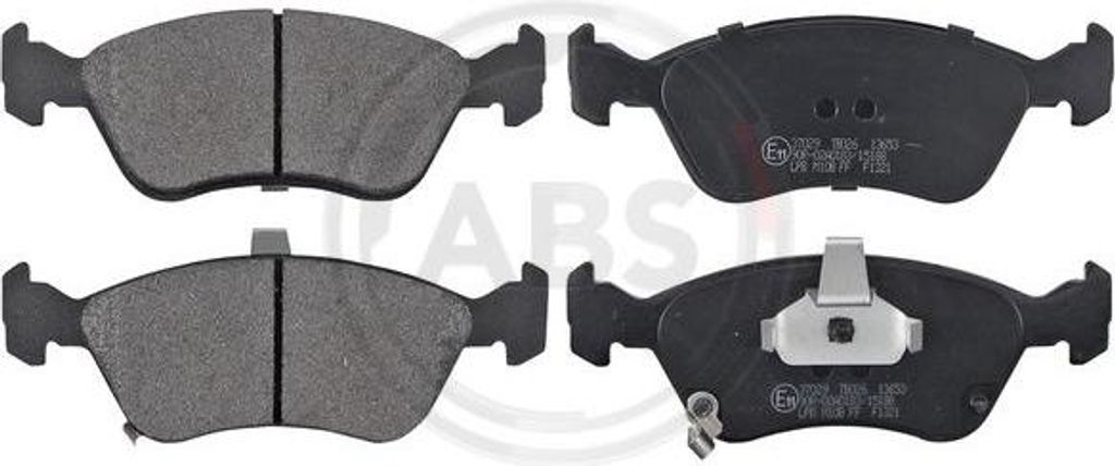 A.B.S. 37029 Bremsbelagsatz, Scheibenbremse OE 0446505020 kompatibel mit Avensis