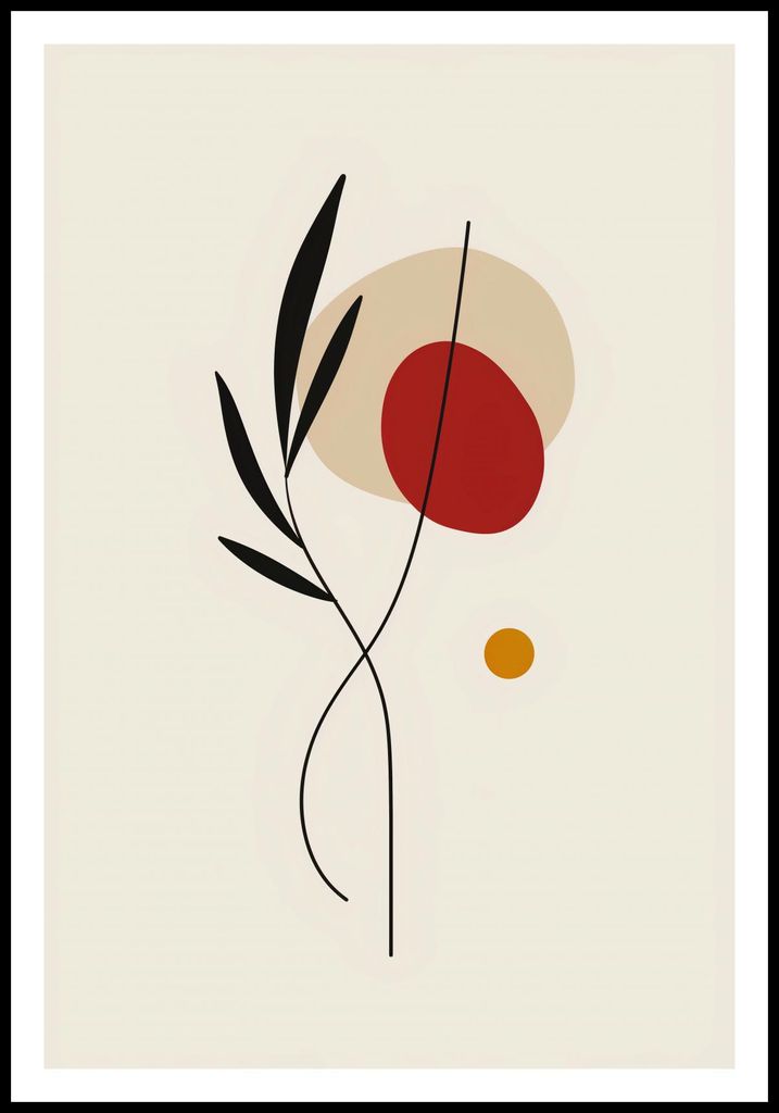 Plakat 61x90,5cm Essenz der Skizze