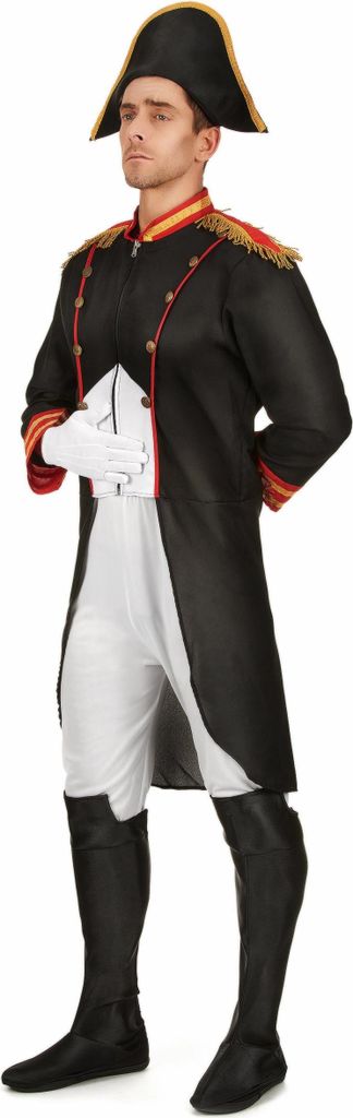 A man wearing a Napoleon-style costume.