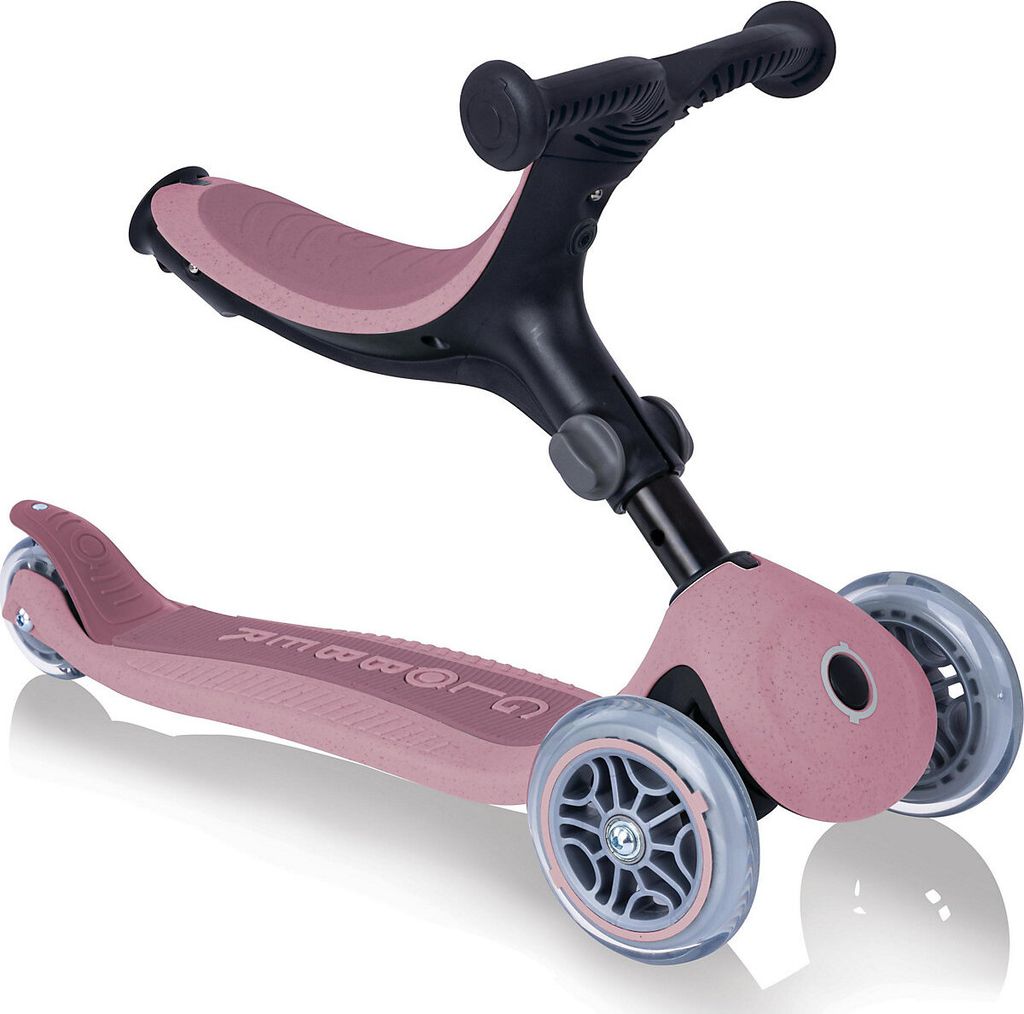 Globber Go Up Foldable Plus Lights Pastel 3-in-1 step Globber Go Up Foldable Plus Lights Pastel 3-in-1 step
