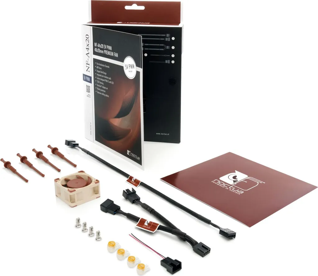 Noctua NF-A4x20 5V PWM - La Ventola Definitiva per Raspberry Pi e Modding - 3