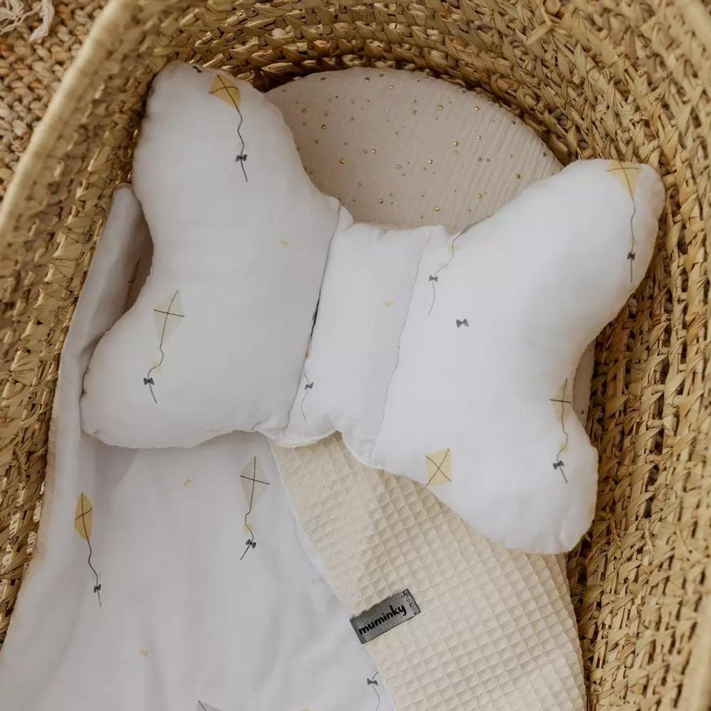 Muminky | Babykissen - Schmetterling - Drachen - Anti-Schock - Hypoallergen - Handgefertigt