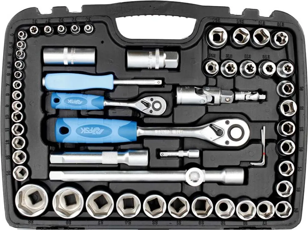 Coffret à Outils Noir Ferrestock FSK SOC108 de 108 Pièces One Size - 3