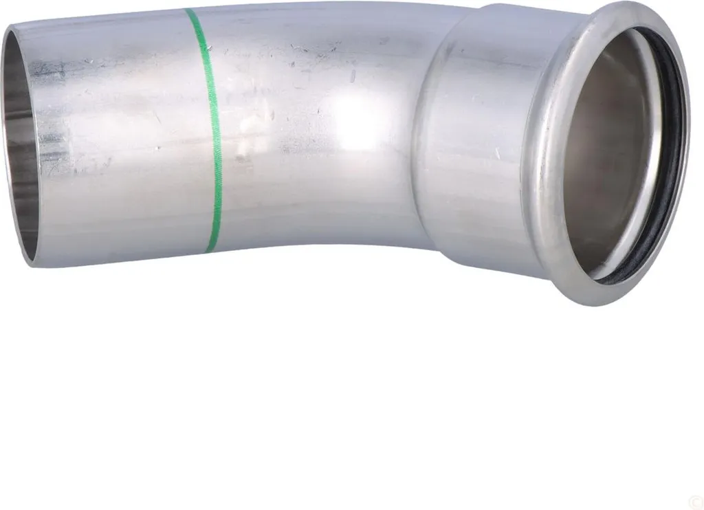 Stop aux fuites avec ce Coude de mamelon 45° Inox 54 haute performance